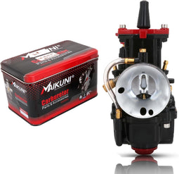 JFG RACING W121400647-E - Carburateur 34MM - Voor ATV UTV Scooter 125cc 150cc 175cc 200cc 250cc Dirt Bike - Zwart