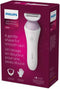 Philips series 6000 BRL136/00 - Ladyshave - Nat en droog gebruik - Wit/Paarse accenten