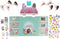 Gabby's Poppenhuis - Bordspel - Met 4 kattenoorhoofdbanden - Gabbys Poppenhuis