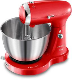 SOGO BAT-SS-14506-R - Keukenmachine - 350W 5 snelheden RVS mengkom 3,2L - Rood