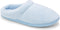 Home by TEMPUR® Windsock Pantoffels Dames - Slip-On - Antislip - Lichtblauw - Maat 36-37