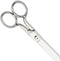 BeXfield Zakschaartje - Kinderschaartje - Knutselschaartje 12 cm Vernikkeld