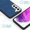 iMoshion Hoesje Geschikt voor Samsung Galaxy S22 Hoesje Met Pasjeshouder - iMoshion Uitneembare 2-in-1 Luxe Bookcase - Donkerblauw