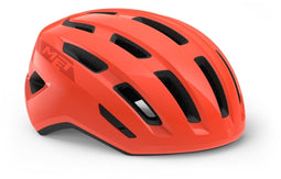 MET Miles MIPS - Fietshelm Unisex - Geschikt voor E-bike en Stadsfiets - Maat S/M (52-58cm) - Coral Glossy
