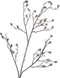 Naaldtak den l118 cm bruin/wit