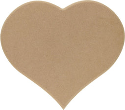 Naambord Hart MDF