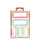 Naamstickers - sticky notes - rainbow
