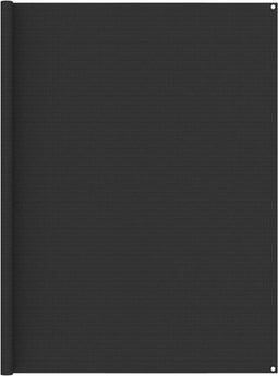 vidaXL - Tenttapijt - 250x250 - cm - HDPE - antracietkleurig