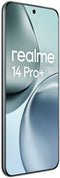 Realme 14 Pro+ - Smartphone - 8GB RAM - 256GB opslag - 50 MP camera - Grijs