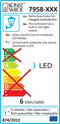 Konstsmide Cozensa - wandlamp - aluminium - wit