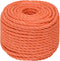 vidaXL - Werktouw - 20 - mm - 25 - m - polypropeen - oranje