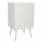 Nachtkastje Alexandra House Living Wit 36 x 71 x 42 cm