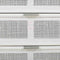 Nachtkastje Alexandra House Living Wit 36 x 71 x 42 cm