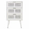 Nachtkastje Alexandra House Living Wit 36 x 71 x 42 cm