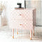 Nachtkastje DKD Home Decor 52 x 42 x 65 cm Metaal Licht Roze Mangohout
