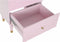 Nachtkastje DKD Home Decor 52 x 42 x 65 cm Metaal Licht Roze Mangohout