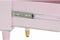 Nachtkastje DKD Home Decor 52 x 42 x 65 cm Metaal Licht Roze Mangohout