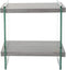 Nachtkastje DKD Home Decor Kristal MDF Gehard glas (50 x 50 x 49 cm)