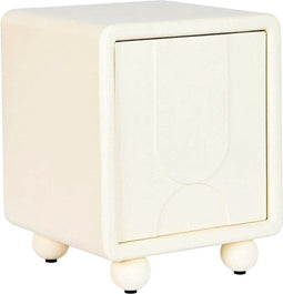 Nachtkastje DKD Home Decor Wit Hout MDF 45 x 40 x 55 cm