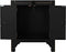 Nachtkastje DKD Home Decor Wit Zwart Gouden Spar Hout MDF 45 x 36 x 66 cm