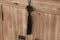 Nachtkastje Home ESPRIT Zwart Natuurlijk Sparrenhout Hout MDF 45 x 34 x 66 cm