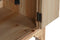 Nachtkastje Home ESPRIT Zwart Natuurlijk Sparrenhout Hout MDF 45 x 34 x 66 cm