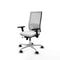 Piqueras y Crespo 3D086N0 - Bureaustoel - Verstelbare hoogte met armleuning - Wit