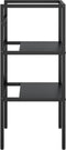 vidaXL Wastafelframe - 40x38x83 cm - gepoedercoat ijzer - zwart