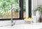 Home&Comfort - Keukenkraan - Eenknops handmengfunctie - Zilverstaal 20x32cm