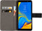 Mobiparts Galaxy A7 (2018) - 2 in 1 Premium Wallet Case - Luxe book cover met opbergvakken - Zwart