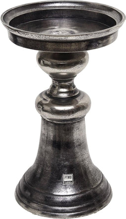 PTMD Moriz Kaarsenhouder - 23 x 23 x 33 cm - Aluminium - Zwart