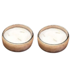 ESPRIT Geurkaars Home - Stads - 250 g - Wit Amber (2 stuks)