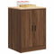 vidaXL - Garagekast - 60x51x85 - cm - massief - grenenhout - bruin - eikenkleurig