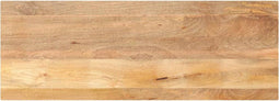 vidaXL - Tafelblad - rechthoekig - 160x50x2,5 - cm - massief - mangohout