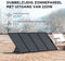 EcoFlow 220W - Tweezijdig opvouwbaar zonnepaneel - IP68 waterdicht - Zwart