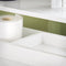 SoBuy BZR02-W - Toiletkast - Staand - 20x71x70cm - Wit