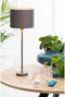 Light & Living Cilinder lampenkap Livigno - Grijs - Ø30x21cm - Modern