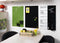 NAGA Glassboard zwart 40x60cm
