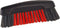 Nagel- en schrobborstel 5 x 12 cm ergonomisch Rood/Zwart