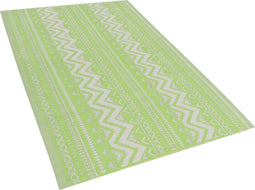 NAGPUR - Outdoor kleed - Groen - 120 x 180 cm - Polypropyleen