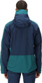 Regatta Highton Ii Outdoorjack Heren Marineblauw/turquoise Maat L