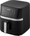 Olievrije friteuse - ARTHUR MARTIN - Airfryer 6,6 L - 1600 W - Touchscreen - 7 presets - Zwart