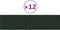 vidaXL - Wandpanelen - 12 - st - 1,08 - m² - 60x15 - cm - fluweel - donkergroen