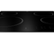 ETNA KI1160ZT - Inbouw inductiekookplaat - 4 kookzones - 60 cm breed - Zwart