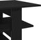 vidaXL - Salontafel - Zwart - Eiken - 102x55x42 - cm - Geengineerd - Hout