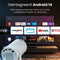 Lumina® Pro Mini Beamer (2026) - Mini Beamer - Android 14 - WiFi 6 - Bluetooth 5.4 - Wit