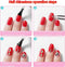 Nail Art Steentjes Kit - 3100-DELIG - 3D Mix Nail Art Strass Kristallen - Speciaal Gevormde Diamanten Nagel Steentjes - Nagel Steentjes voor Strass Doos - Kristal Kit met Boor Pen