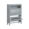 SoBuy FSR152-HG - Entreekast - 2 Deuren & Schoenenrek - Grijs