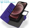 iMoshion Hoesje Geschikt voor iPhone 13 Pro Max Hoesje Met Pasjeshouder - iMoshion Uitneembare 2-in-1 Luxe Bookcase - Paars