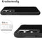 iMoshion Hoesje Geschikt voor Samsung Galaxy A55 Hoesje Shockproof - iMoshion Rugged Hybrid Carbon Case - zwart